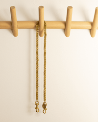 Thick Chain Shoulder Strap in Vintage Gold - Bliss Boutiques