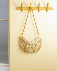 Thick Chain Shoulder Strap in Vintage Gold - Bliss Boutiques
