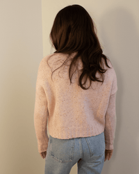 Boxy Chunky Mock in Pinkberry - Bliss Boutiques