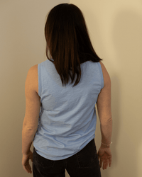 Taurus Crew Tank Top in Sailboat - Bliss Boutiques