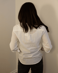 Cartoon Shirt in White - Bliss Boutiques