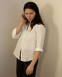 Corazon Shirt in White - Bliss Boutiques