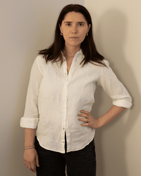 Corazon Shirt in White - Bliss Boutiques