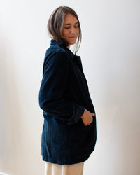 Parker Jacket in Ink Wide Wale Cord
