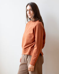 Raglan Sweatshirt in Earth Terry