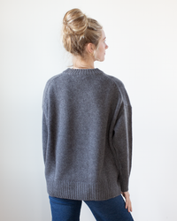 Rell Sweater in Dark Heather Grey