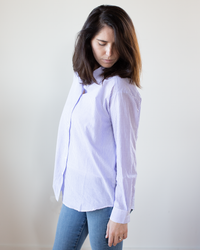 Cinema Woven Shirt in Violet
