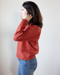 Mascate Knit Pullover in Harissa