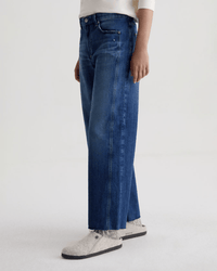 AG Jeans Denim Saige Wide Leg Crop in Watermist