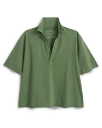 Patty - SS Popover Henley in Nori