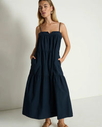 Meadow Midi Dress in Night Sky