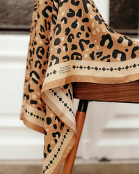 Maison Lecomte Flament Leo 100% Silk in Camel 