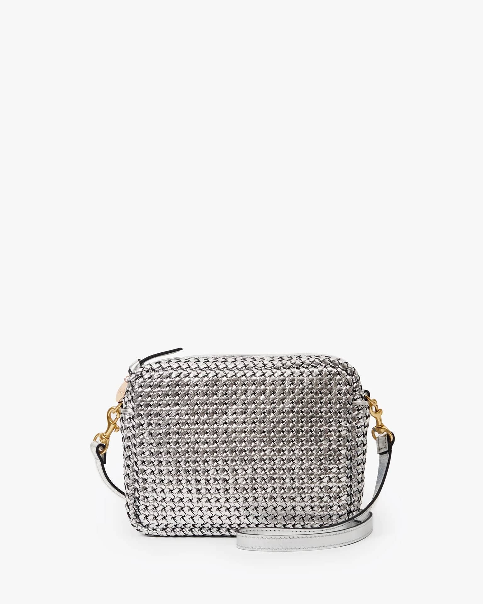 Midi Sac - Woven Etoile in Silver