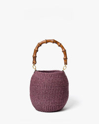 Pot de Miel w/ Bamboo Handle in Plumingo - Bliss Boutiques