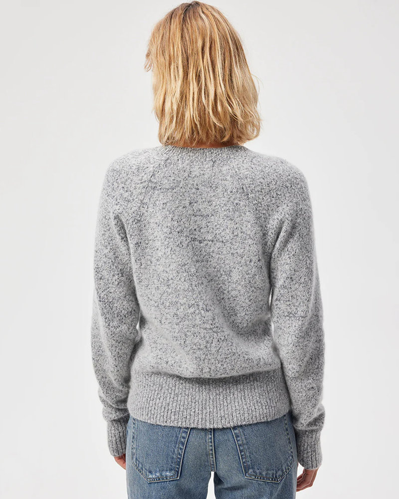 Juliana Henley Sweater in Frost