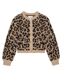 the Great Clothing The Windsor Cardigan in Leopard