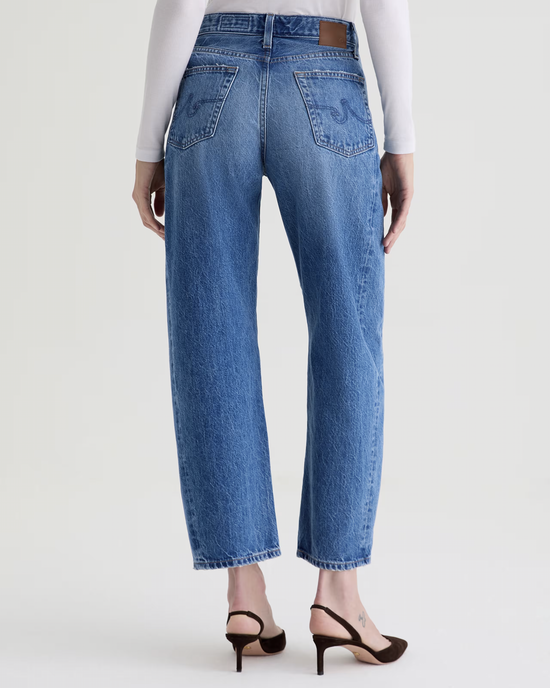 AG Jeans Hattie High Rise Barrel in Candid 