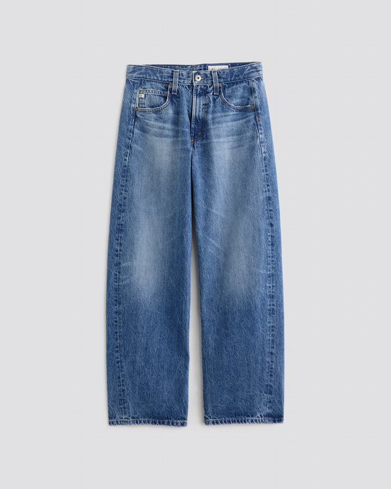 AG Jeans Hattie High Rise Barrel in Candid 