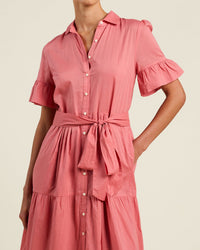 Martine Dress in Rosada - Bliss Boutiques