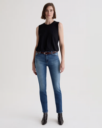 AG Jeans Mari Mid Rise Slim Straight in 12Ys Assumption 