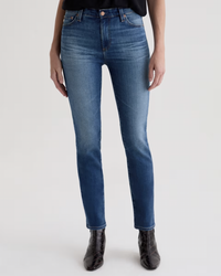AG Jeans Mari Mid Rise Slim Straight in 12Ys Assumption 