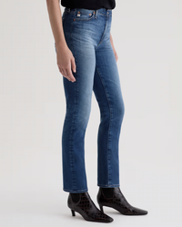 AG Jeans Mari Mid Rise Slim Straight in 12Ys Assumption 