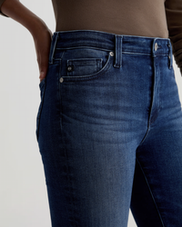AG Jeans Mari Mid Rise Slim Straight in Epilogue 