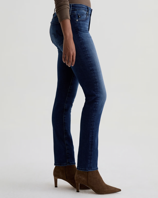 AG Jeans Mari Mid Rise Slim Straight in Epilogue 