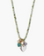 Amour Charm Necklace in Chrysoprase Mix