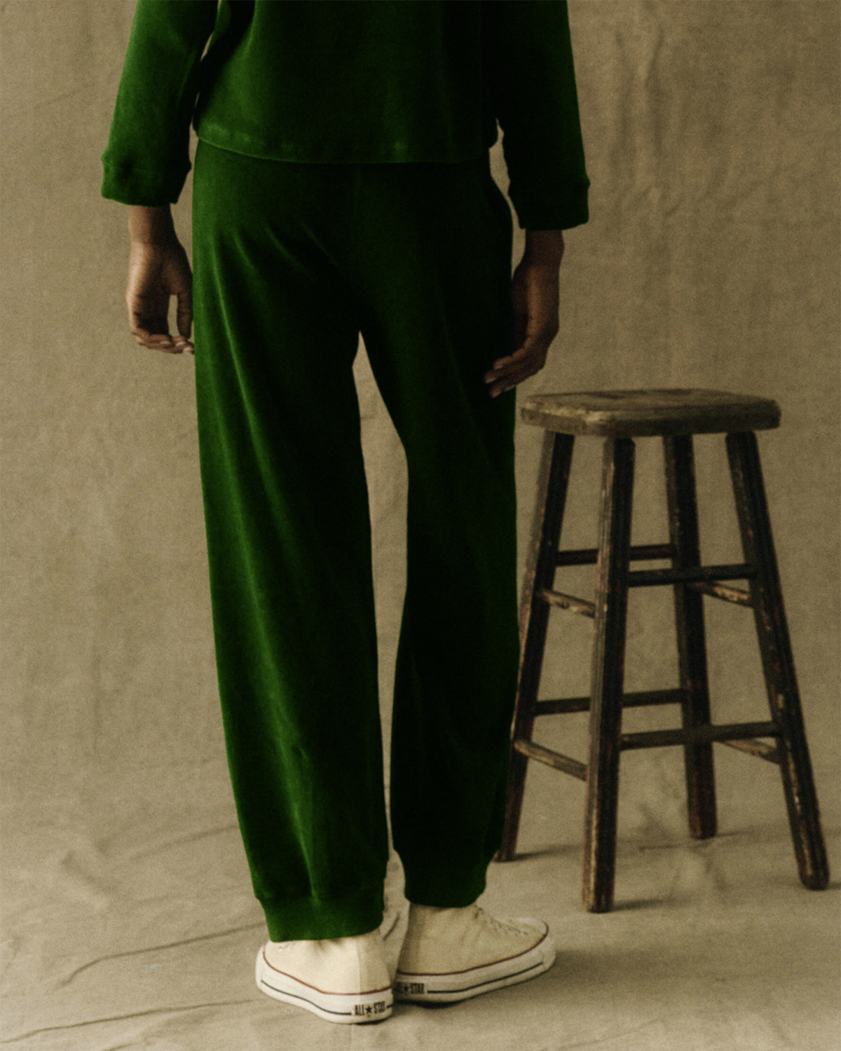 The Lantern Pant in Holly Leaf