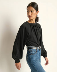 Nation LTD Clothing Tallis Tee in Jet Black