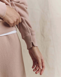 The College Sweatshirt in Ballet Pink