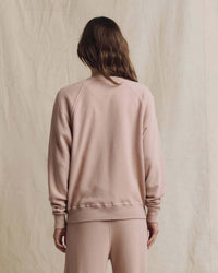 The College Sweatshirt in Ballet Pink