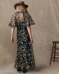 the Great Clothing The Festal Dress in Brocade Floral