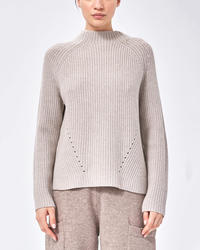 Daphne Wool Sweater in Oatmeal