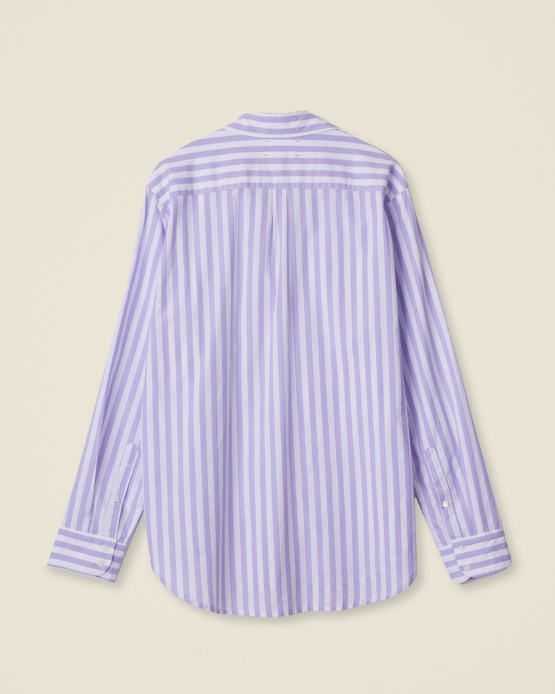 Beau Shirt in Amethyst Stripe