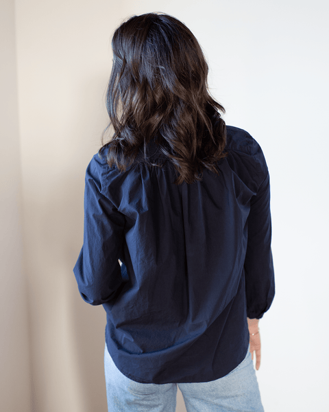 Celine Blouse - Parachute in Midnight