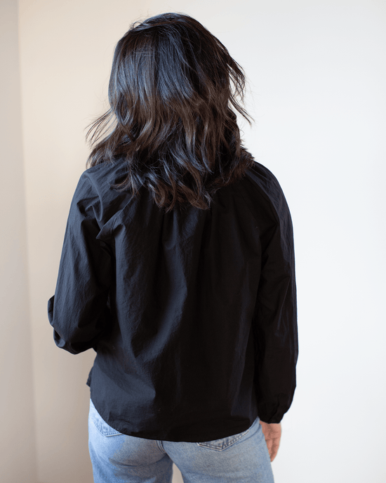 A Shirt Thing Josephine Blouse - Parachute in Black 