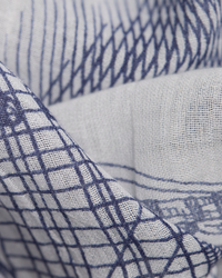 Inoui Editions Scarf / Etole 100 Des Rives et Des Reves in White 