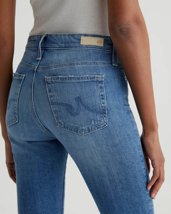 AG Jeans Farrah Boot Crop in Iris 