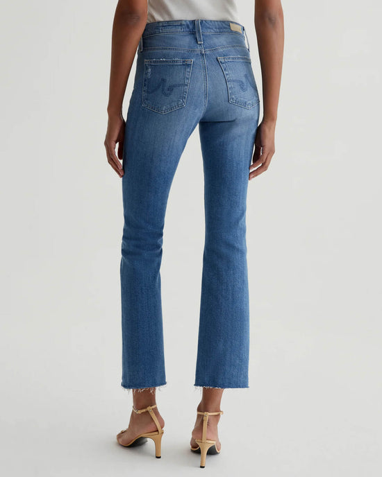 AG Jeans Farrah Boot Crop in Iris 