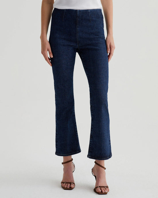 AG Jeans Farrah Boot Crop Pull On in Hyacinth 