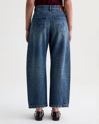 AG Jeans Hattie High Rise Barrel in 10 Years Front Line 7 - Bliss Boutiques