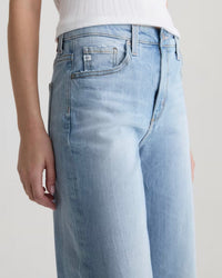 AG Jeans Saige Wide Leg Crop in Kings River 4 - Bliss Boutiques