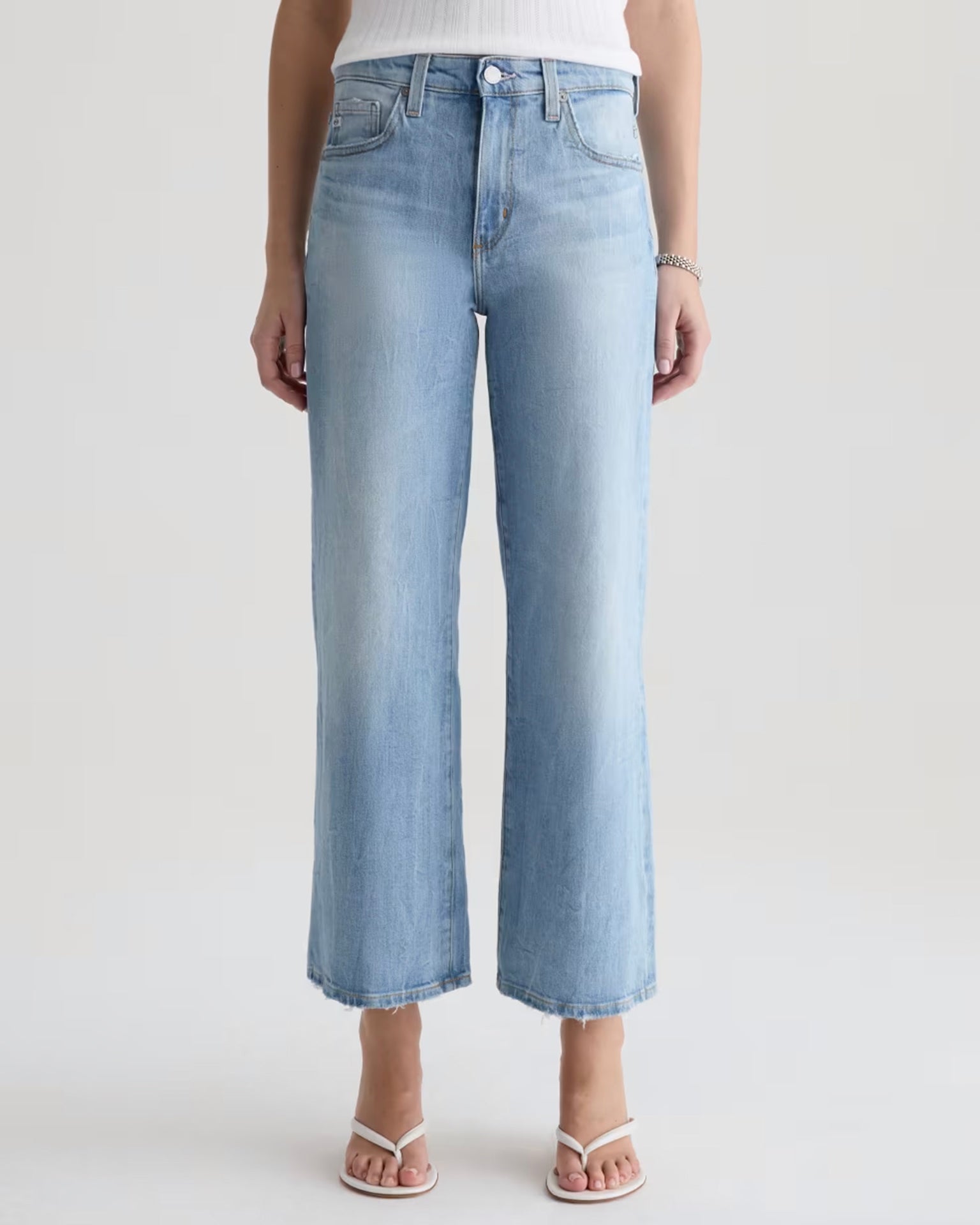 Saige Wide Leg Crop in Kings River
