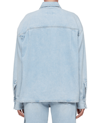 AGOLDE Gwen Slice Shirt in Tension 
