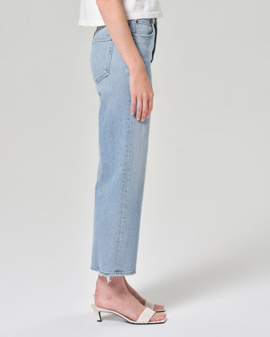 AGOLDE Denim Harper Crop in Formula