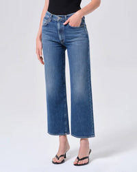 AGOLDE Harper Crop In River 2 - Bliss Boutiques