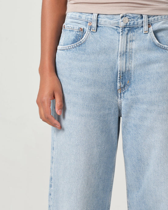 AGOLDE Low Curve Jean in Force 