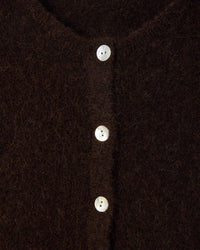 American Vintage Vito Cardigan in Cafe Chine 